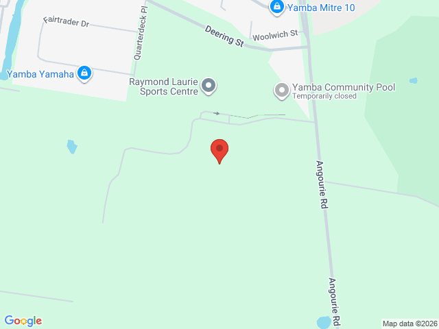 Map showing event location