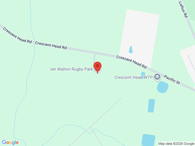 Map showing event location